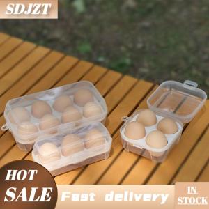 SDJZT Ngoài trời chống sốc Hộp trứng hộp lưu trữ cắm trại di động shatterproof khay trứng Nhà nhựa Hộp bảo vệ du lịch shatterproof