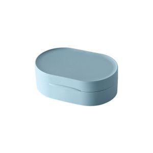 HEFEI High Quality Plastic Multifunctional Portable Round Shape Waterproof Travel Soap Box Soap Saver Soap Container Soap Dish