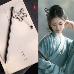 ปิ่นปักผมไม้ห้อยตุ้งติ้ง ปิ่นไม้ พร้อมส่ง