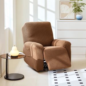 INCOMPARABLE Recliner Sofa Cover Armchair Slipcover Stretch Elastic Washable 4 Piece Single Seat Ruang Tamu Home
