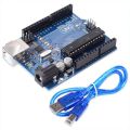 124 KIT Arduino Uno R3 Atmega 328P Chíp Cắm Có Kèm Dây Cáp. 