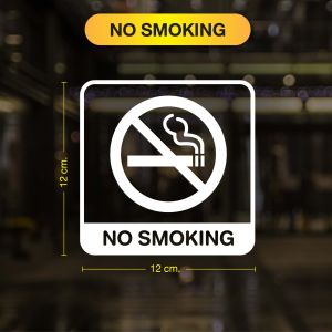 สติกเกอร์ไดคัท ข้อห้ามต่างๆ ตกแต่งร้าน