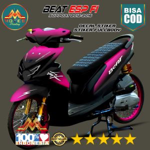 ⭐⭐⭐⭐⭐BISA COD / BAYAR DI TEMPAT Decal stiker honda beat full body stiker motor beat esp fi 2012-2016 motif warna gradasi kode -2