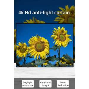 MILION STAR Layar Proyektor 4K Ultra HD Anti light Ambient Screen Curtain