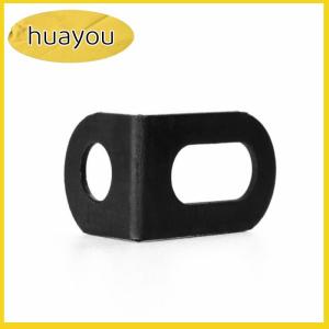 huayou วงเล็บมุมโลหะ10pcs วงเล็บมุมขวา L วงเล็บวงเล็บวงเล็บวงเล็บวงเล็บสีดำ