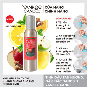 Tinh dầu tán hương đậm đặc dạng xịt Yankee Candle - Macintosh