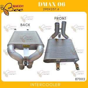 QUEEN BEE 87002 INTERCOOLER FOR Isuzu D-MAX Dmax/ Alterra 2004-2012 M/T 290x237.6 PE65 POLAR BRAND