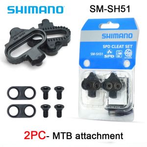 BUCKLOS SPD MTB Cleats Pedal Dual Sided Clipless Pedals Self-locking Mountain Bike Pedal for Shimano