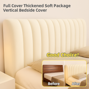 Thickened High-Grade Soft-Pack Universal Bedside Cover Soft Thickened Headboard Cover Dustproof Protective Sleeve