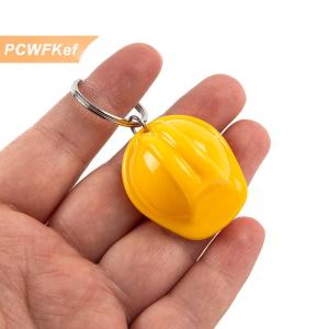 【PCWFKef】 พวงกุญแจหมวกนิรภัยหมวกนิรภัยสำหรับวันหยุดพวงกุญแจหมวกนิรภัยหมวกนิรภัยหมวกนิรภัยของขวัญเครื่องประดับ