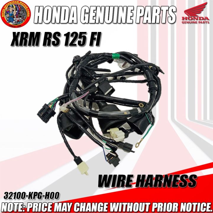 XRM RS 125 FI WIRE HARNESS (HPI) (Genuine 32100KPGH00) Lazada PH