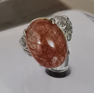Full Gold and Copper Rutilated Ring ( Good Grade)