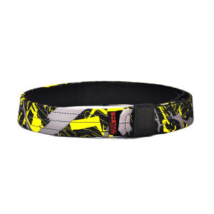 IPSC IPDA เข็มขัดยุทธวิธีสองชั้นทรงโค้งเข็มขัดมืออาชีพกีฬาสำหรับซองหนังกีฬากลางแจ้งท่านสุภาพบุรุษคาดเอวแบบปลดออกได้อย่างรวดเร็ว