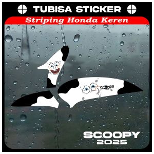(COD)Sticker Striping Motor Scoopy New Gen 6 2024-2025 (TBS.03)Stiker Scoopy Motif keren