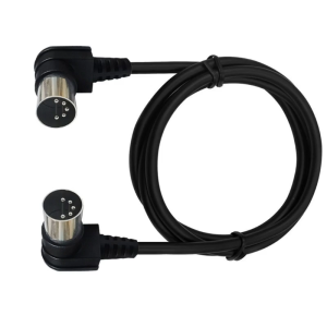 Din 5Pin 90 Degrees Elbow Cable DIN Plug 5Pin Male to Male Plug Extension Cord Line MIDI Cable din-5pin Adapter