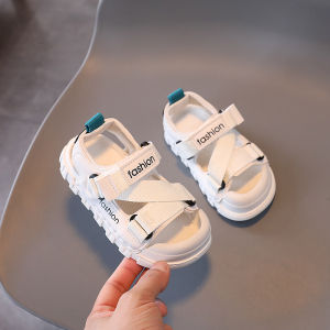 Summer Boys Sandals Breathable Canvas Outdoor Sandals Nylon Strap Decos Baby Boy Casual Shoes Child Students Beach Shoes H04172