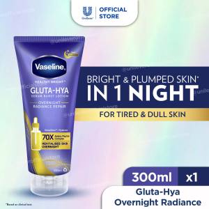 Vaseline Gluta-Hya Serum Burst Lotion Overnight Radiance Repair 300ml