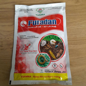 Thuốc Diệt côn trùng Furadan Gói 900g thành phần Phoxim 8% Rải Gốc hoặc tưới Phòng trừ rệp ráp đuông dừa tuyến trùng kiến bọ cánh cứng muỗi hành kiến mối ve sầu sâu đục thân sùng đất bọ hà sâu xám sâu đục củ sâu đấtt