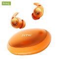 HTC NE76 AI Translation Earbuds Bluetooth 6.0 Earbuds ASMR Sleep Headphones Real-time Translation Noise Cancellation HiFi High-Definition Sound Quality Call Noise Reduction With Mi. 