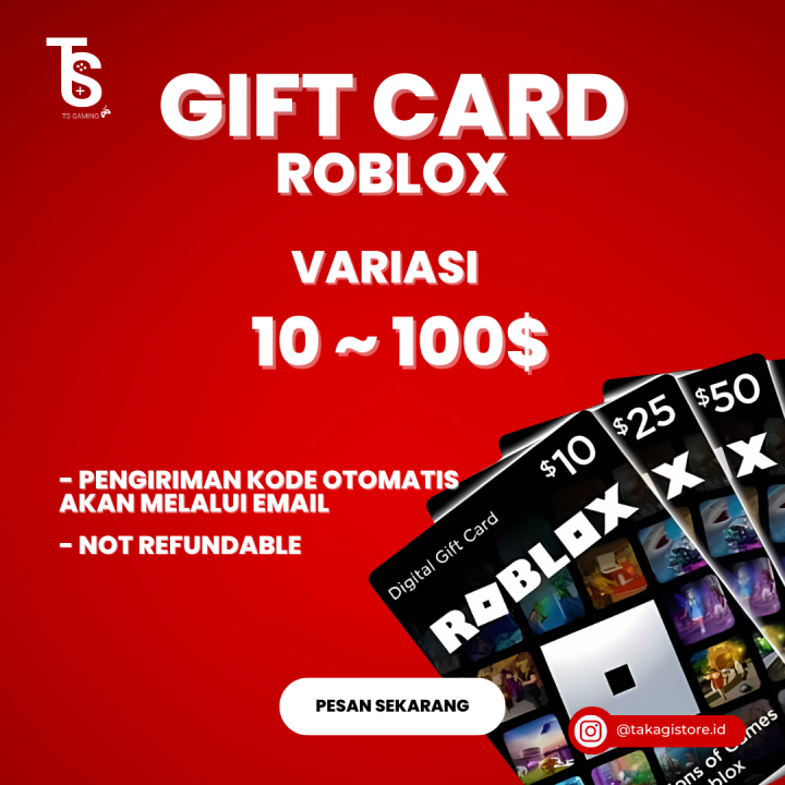 Jual Robux Roblox Gift Card Atau Game Card | Lazada Indonesia