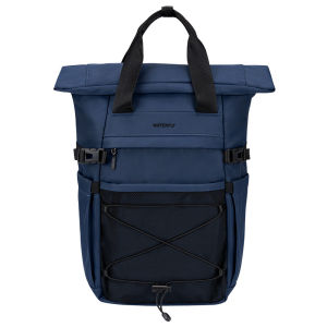 WATERFLY travel backpack backpack college Roll Top Backpack 16/21L Rucksack fit 16 Inch anti theft Waterproof Laptop Casual Rucksacks Rolltop Daypack Cabin Bag for Women Men Travel hiking Work School