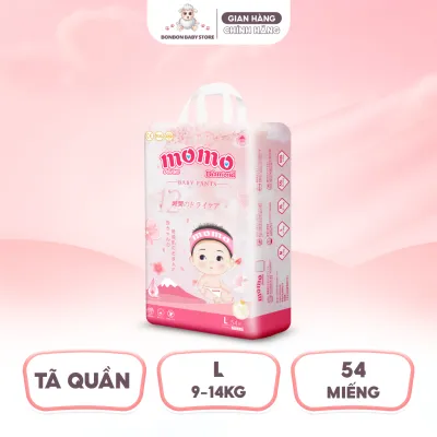 [CÓ QUÀ] COMBO 2 Bịch Tã Bỉm Dán Quần Momo Diamond Chống Hăm Siêu Khô Thoáng
