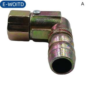 E-WOITD 1 cái ống đồng thau phù hợp 11mm 19mm Bếp gas phổ Doanh ống kết nối nội bộ chủ đề intake khuỷu tay Vít nối Coupler