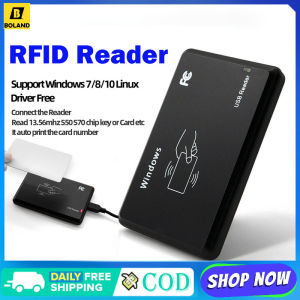 Boland USB Port 13.56Mhz MF IC Card Reader USB Proximity Sensor Smart Card Reader HF IC reader