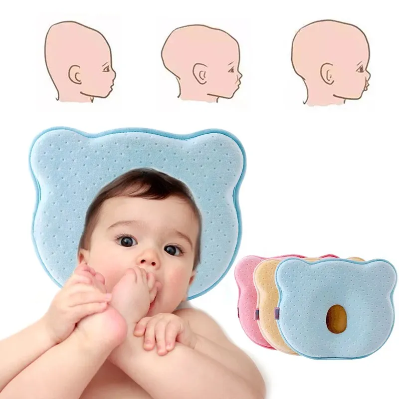 Baby Pillow Memory Foam Newborn Baby Breathable Shaping Pillows To