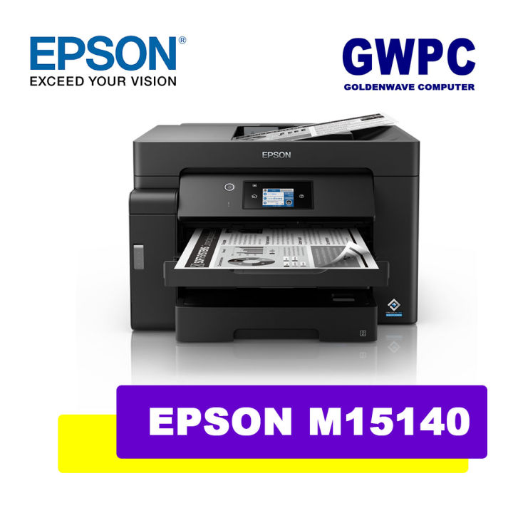 Epson M15140 EcoTank Monochrome A3 Wi-Fi Duplex All-in-One Ink Tank ...