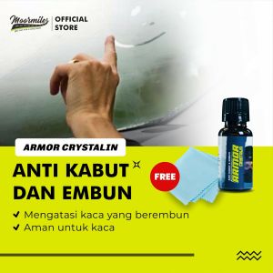 MOORMILES - ARMOR CRYSTALIN | CAIRAN ANTI EMBUN & KABUT I ANTI FOG KACA MOBIL