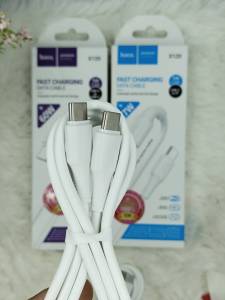 สายชาร์จ Hoco X120 Fast Charging Data Cableทั้ง 2 รุ่น C to iP 27W และ C to C 60W ใช้กับ iPhone iPad iPod Android