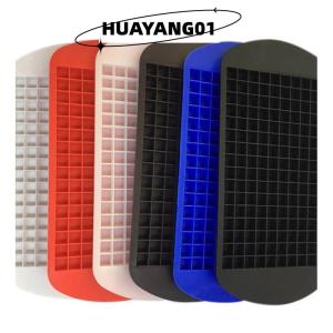 HUAYANG01 [2023 new HOT FASHION] lazlook 💖New Production💖 Uaifo Ice Cube ถาด160กริด1X1cm ซิลิโคนแผ่นทำน้ำแข็งแม่พิมพ์ Ice Cube ขนาดเล็ก