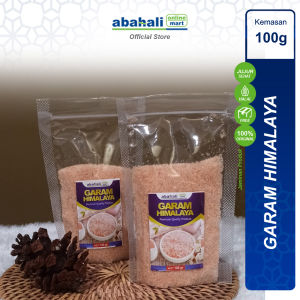 Garam Himalaya Murni Pink Lava Organik Himalayan Salt 100 Gr Untuk Diet MPASI Ketogenic Herbal Sehat