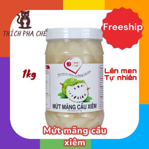 mứt mãn cầu xiêm 1kg GOOD HEART lên men tự nhiên thơm ngon