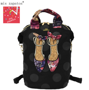 Mis zapatos Wedge Soles Pump Design 2 way bag Totebag backpack Bags sling bag