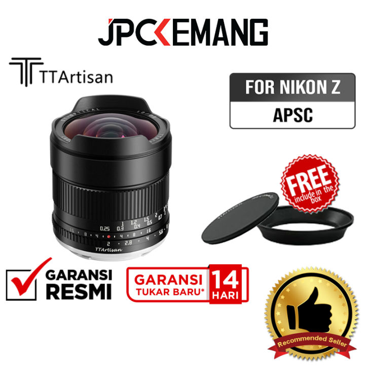 TTArtisan 10mm f2 ASPH Nikon Z APSC TTArtisans 10 mm f/2 JPC KEMANG GARANSI RESMI