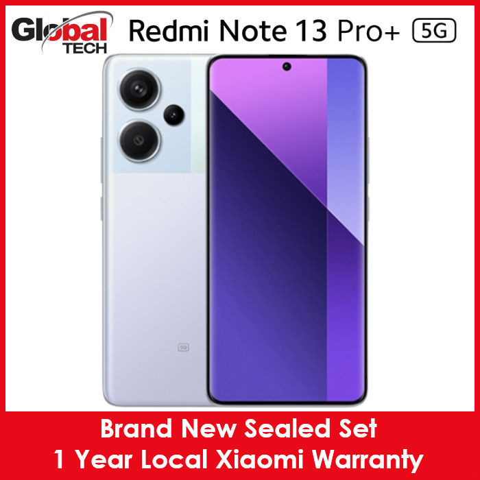 Xiaomi Redmi Note 13 Pro+ 5G / 512GB Rom + 12GB Ram / 1 Year Xiaomi Redmi Note 13 Pro+ 5G / 512GB Rom + 12GB Ram / 1 Year