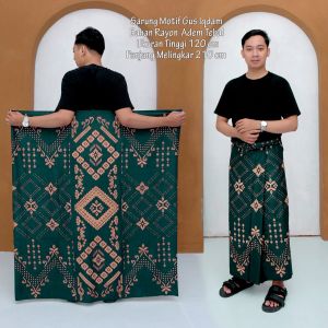 Sarung Batik Motif Gus Iqdam Sarung Pria Dewasa Sarung Santri Kekinian