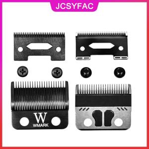 JCSYFAC Điện tóc Clipper tông đơ lưỡi dao thay thế Clipper Blade Cutter tóc chải chuốt tông đơ điện đẩy kéo lưỡi
