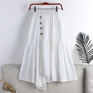 Cila Rok Remple Bawahan Wanita Crinkle Airflow Rok Skirt Korean Style Terbaru size M L XL XXL XXXL