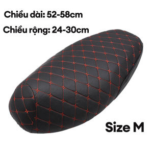 Da Xe Máy Tấm Bọc Ghế Xe Máy Bằng Da Bảo Vệ Chống Nắng Chống Nước Phong Cách Cổ Điển Phù Hợp Với Tất Cả Xe Máy Có 2 Màu Lựa Chọn Size M/L/XL/XXL