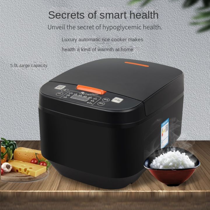 SILVER CREST SMART RICE COOKER 5L - Multi-Function Rice Cooker Thickened  Non-Stick Inner Tank Multi-Function Rice Cooker Non-Stick With Steamer mini  electric cooker / Large Capacity wear-resistant and corrosion-resistant -  Lazada |