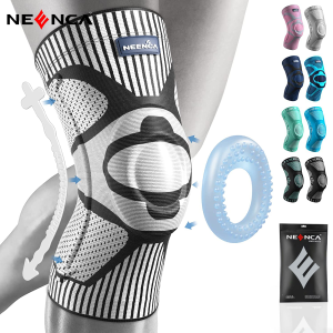 NEENCA Professional Knee Brace for Knee Pain Relief Compression Knee Sleeve with Patella Pad & Side Stabilizers Medical Knee Support for Running Workout Arthritis Meniscus Tear Men Women