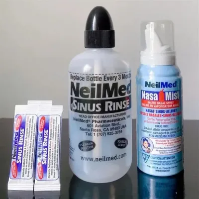 Muối sinh lý rửa mũi Neilmed Sinus Rinse hàng Mỹ