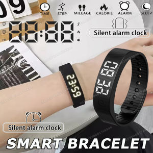 2026 New LED Digital Smart Wristbands Waterproof Smart Clock Smartband With Running Pedometer Sleep Monitoring Smart Band ‎HW12