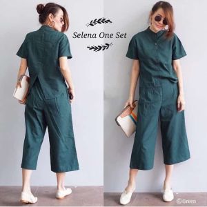 A&B ONE SET 925 / STELAN CELANA KULOT BAHAN KATUN PARIS REALPICT FIT TO L