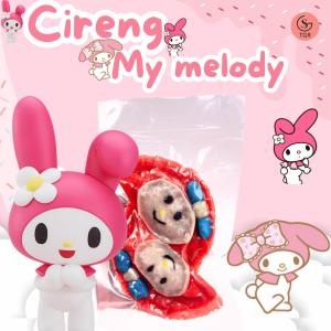 CIRENG MY MELODY ISI 2 PCS ISI AYAM SUWR PEDAS FOOD FROZEN SAMBAL PEDAS GURIH AYAM YUMMIE