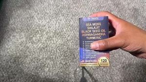 Totaria Herbal Supplement – 120 Capsules with Black Seed Ashwagandha & Shilajit  Focus Immunity & Gut Health