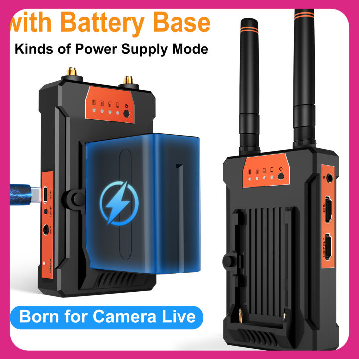 Accsoon Wireless Video Transmitter CineView Nano, 5G HDMI Wireless Video Transmission System For DSLR, RS2/RS3/RS3 Pro/Camera